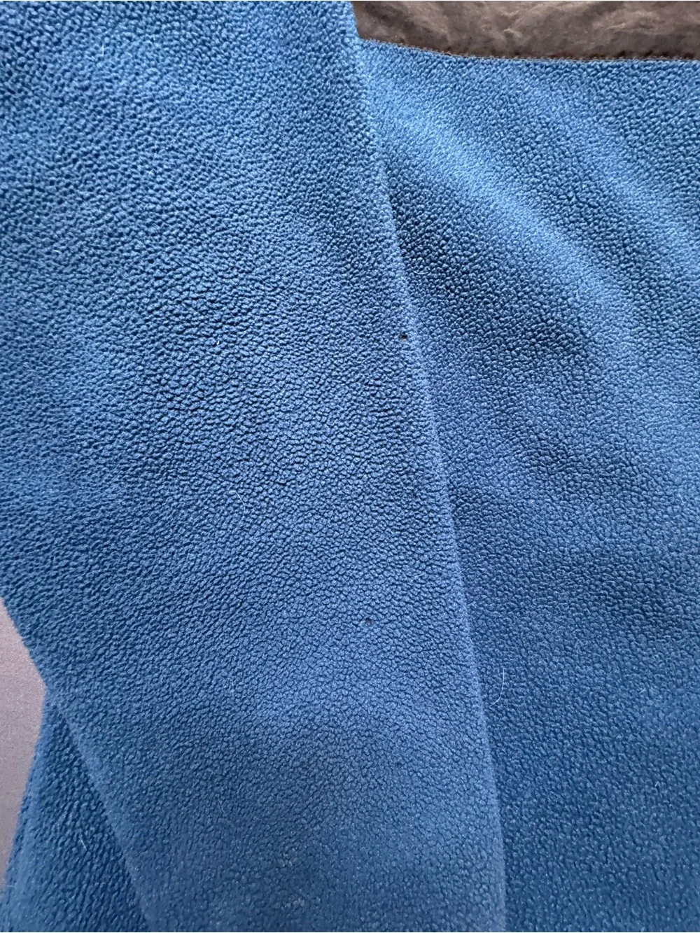 The North Face blue and black polyester fleece jacket in size M 1260
